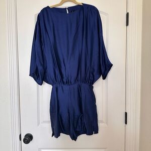 Royal Blue Banana Republic Romper